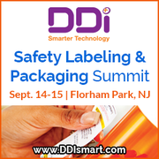 Visit DDi at Safety Labeling and Packaging summit from 14-15 Sept